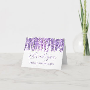 Wisteria Purple Mariage Floral Merci