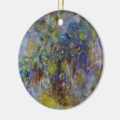 Wisteria (rechterhelft) van Claude Monet Keramisch Ornament (Links)