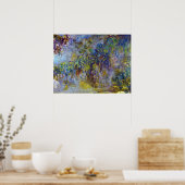 Wisteria (rechterhelft) van Claude Monet Poster (Keuken)
