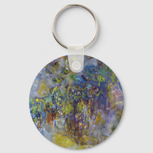 Wisteria (rechterhelft) van Claude Monet Sleutelhanger