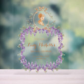 Wisteria Regal Fleurie Baby Shower  (Neutre)