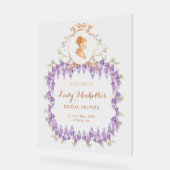 Wisteria Regal Fleurie Baby Shower  (Angle)