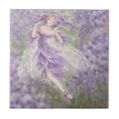 Wisteria Tile Tegeltje (Voorkant)