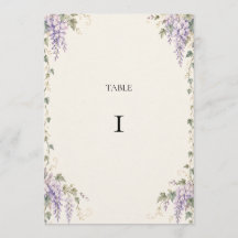 Wisteria Tuin Lavendel Trouw Tafel Nummer