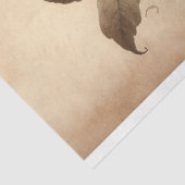 Wisteria Vine Roze Bloemen Decoupage Tissuepapier (Detail)