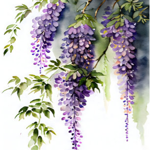 Wisteria Wafting-special order Decoupage Tissuepapier