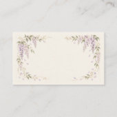 Wisteria Wedding Invitation (Dos)