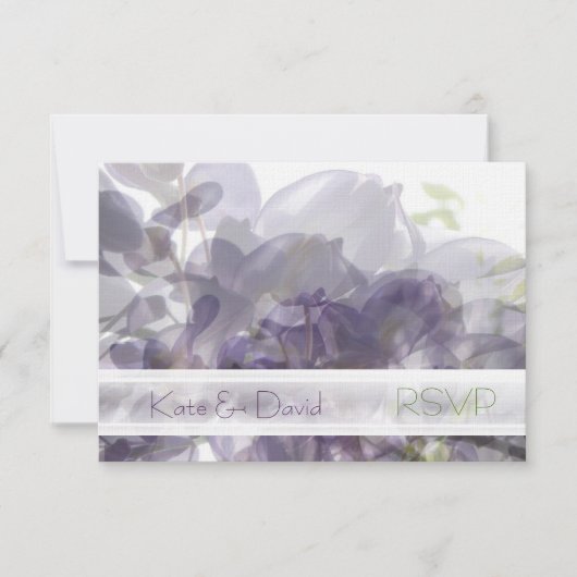 ©Wisteria Whisper/Mariage ou All-Occasion RSVP (Devant)