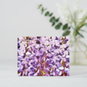 WISTERIAALSTROMEN BRIEFKAART (Staand voorkant)
