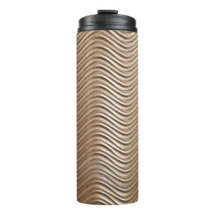 Wit betonhoogbouw thermosbeker