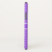 Wit Bloem des Levens Patroon Case-Mate iPhone Case (Achterkant / rechts)