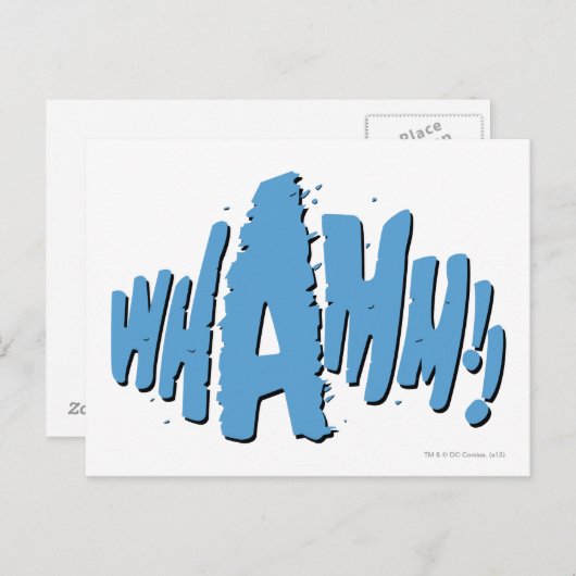 WIT! BRIEFKAART (Voorkant / Achterkant)