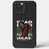 Wit Bruin Dode Zombie iPhone 13 Pro Max Hoesjes (Achterkant)