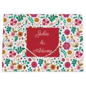 Wit cadeauzakje in vele kleuren (Voorkant)