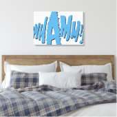 WIT! CANVAS AFDRUK (Insitu (Slaapkamer))