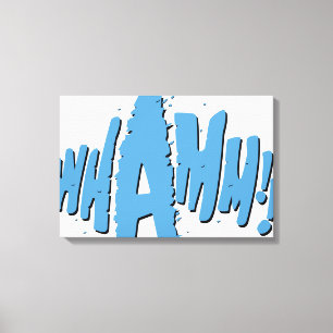 WIT! CANVAS AFDRUK