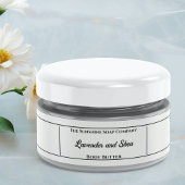 Wit Cosmetica potje label 1 x 7.25 Adreslabel Wikkel