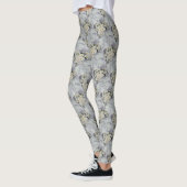 WIT DAISY BOEKET LEGGINGS (Links)