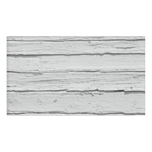 Wit Doorstaan Hout Naambadge