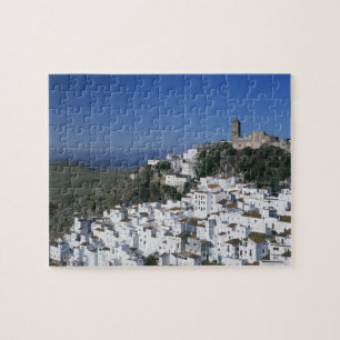 Wit dorp van Casares, Andalusië, Spanje 2 Legpuzzel