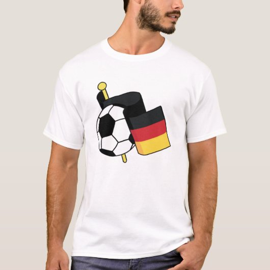 Wit Duitsland T-shirt. 08 T-shirt (Voorkant)