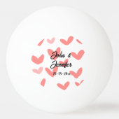 wit, eenvoudig, minimale tekststijl Vertrouwd rood Pingpongballen (Achterkant)