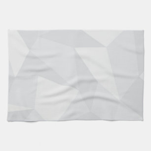 Wit, eenvoudig, modern, stedelijk, koel, trendpatr theedoek