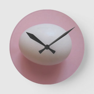 Wit Ei Ronde Klok