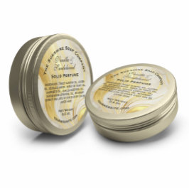 Wit en Faux Goud Marmeren zeep cosmetisch Ronde Sticker