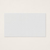 Wit en grijs geometrisch patroon met vergrendeling visitekaartje (Voorkant)