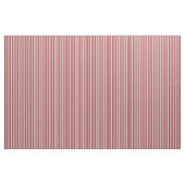 Wit en kastanjebruin gekleurd patroon van strepen stof (Yard (91,4 cm))