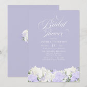 Wit en maagdenpalm | Romantisch Vrijgezellenfeest Kaart (Voorkant / Achterkant)