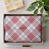 Wit en rood met grijze accenten tissuepapier (Geschenk)