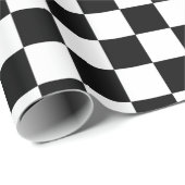 Wit en rood patroon inpakpapier (Rol Hoek)