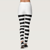 Wit en zwart leggings (Achterkant)