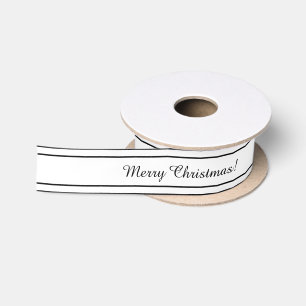 Wit en zwart lint