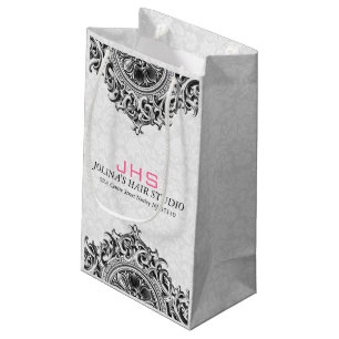 Wit en zwart  Ornament Klein Cadeauzakje