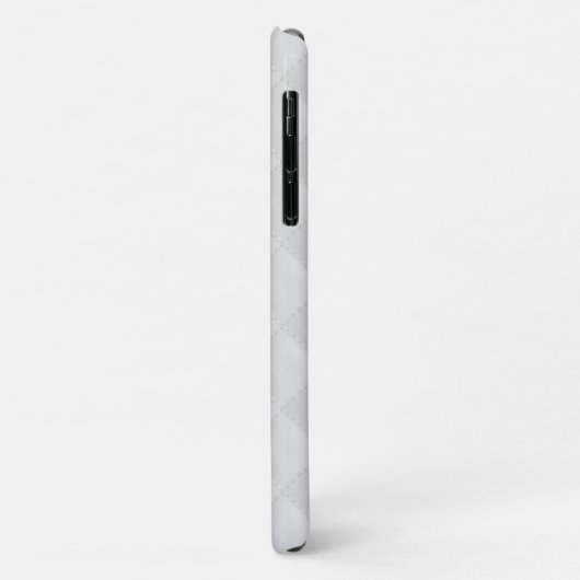 Wit gelooid leder Case-Mate iPhone case (Achterkant/links)