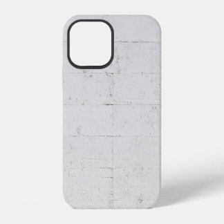 Wit geschilderd betonwandbeton iPhone 12 hoesje
