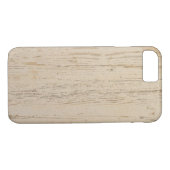 Wit getextureerd houten korrel Case-Mate iPhone case (Achterkant (Horizontaal))