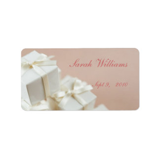 Wit Gifts Vrijgezellenfeest Label