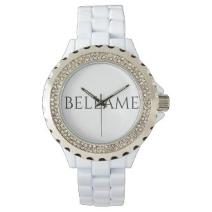 Wit Glam horloge