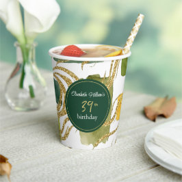 Wit goud Nepgoud Papieren Bekers