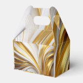 Wit Goud Retro  Bedankdoosjes (Voorkant Zijde)