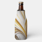 Wit Goud Retro Flesjeskoeler (Fles Voorkant)