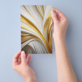 Wit Goud Retro Flyer (Hand)