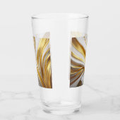 Wit Goud Retro  Glas (Rechts)