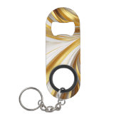 Wit Goud Retro Mini Flessenopener (Voorkant)