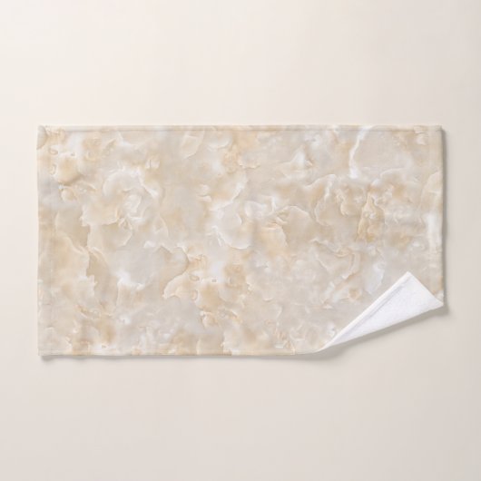 Wit graniet bad handdoek (Handdoek)