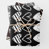 Wit hart #24 inpakpapier vel (In situ)